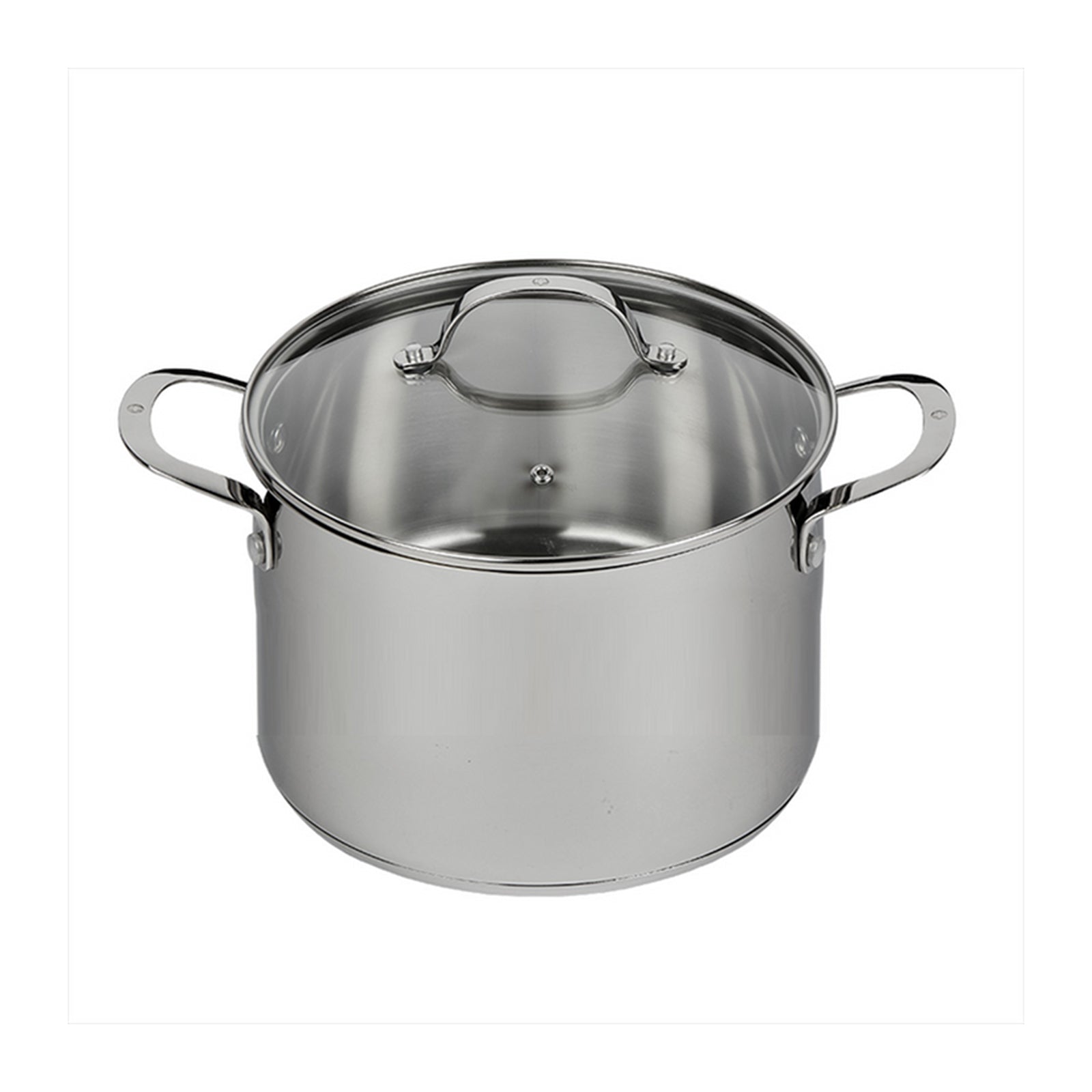 SD DLX STOCK POT + LID 24CM SWISS DIAMOND